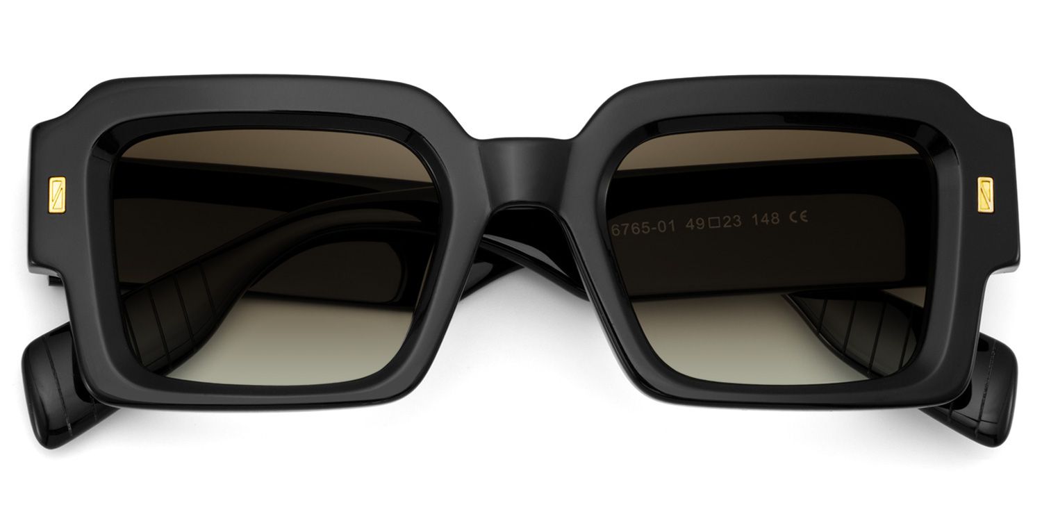 Bobbee Square Style Black Frame Sunglasses | ZEELOOL1