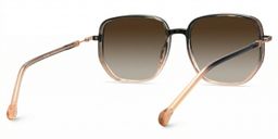 Joana Black Beige Geometric Sunglasses4
