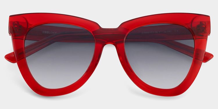 Yaser Red Cat eye Sunglasses