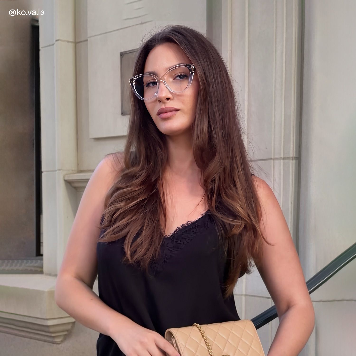 Narine Cat Eye Multicolor Pretty Frame Glasses Deals | ZEELOOL5