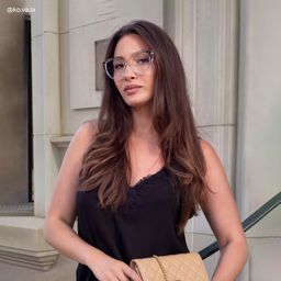 Narine Multicolor Cat eye Glasses5