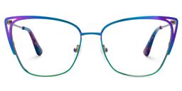 Winters Iridescent Cat eye Glasses1