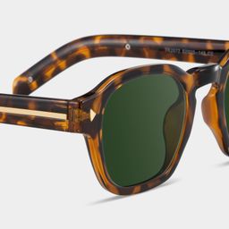 Leilani Tortoise Rectangle Sunglasses5