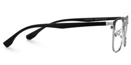 Eaddy Silver Rectangle Glasses2