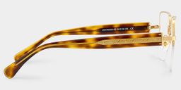 Lauren Gold Tortoise Square Glasses3
