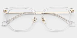 Eve Clear Rectangle Glasses2