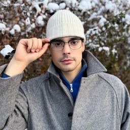 Audrey Blue Browline Glasses6