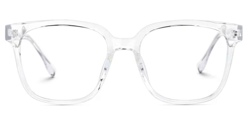 Donnalyn Clear Square Glasses