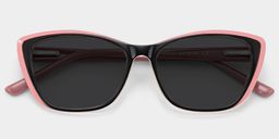 Fidelia Black Cat eye Sunglasses1