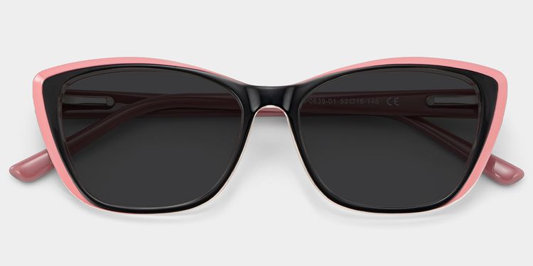 Fidelia Black Cat eye Sunglasses