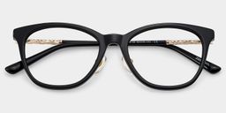 April Black Cat eye Glasses2