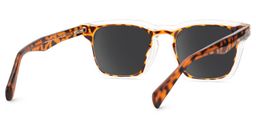 Liam Tortoise Rectangle Sunglasses4