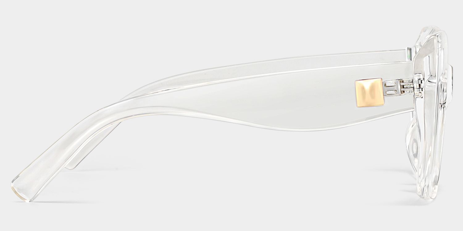 Alberta Cat Eye Clear Thick Eyeglass Frames for Women | ZEELOOL3