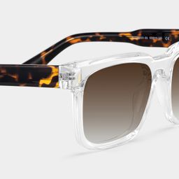 Orson Clear Rectangle Sunglasses4