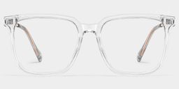 Zeyna Clear Square Glasses0