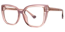 Fenn Pink Cat eye Glasses1
