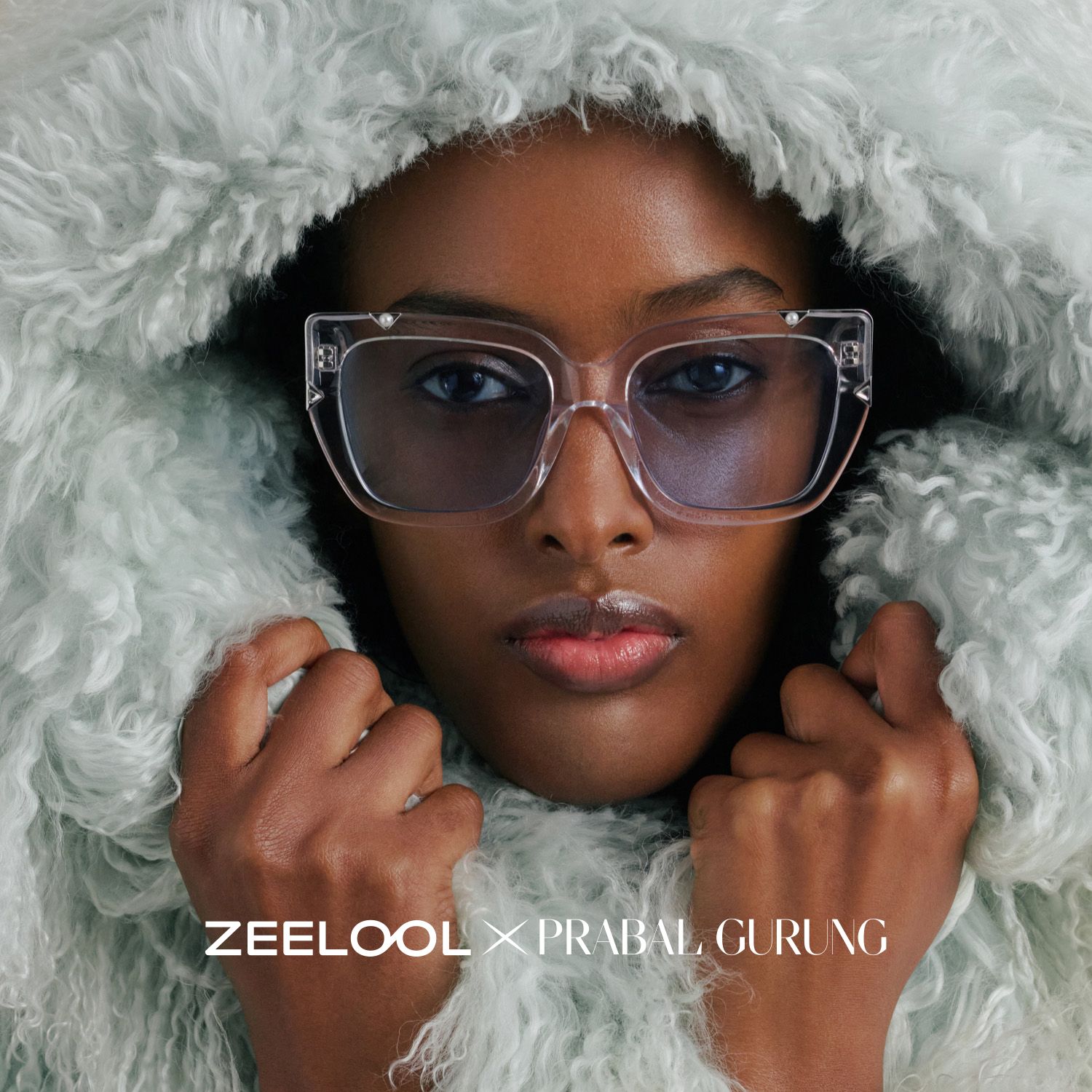 Marilyn Clear Butterfly Polarized Sunglasses for Driving | ZEELOOL0