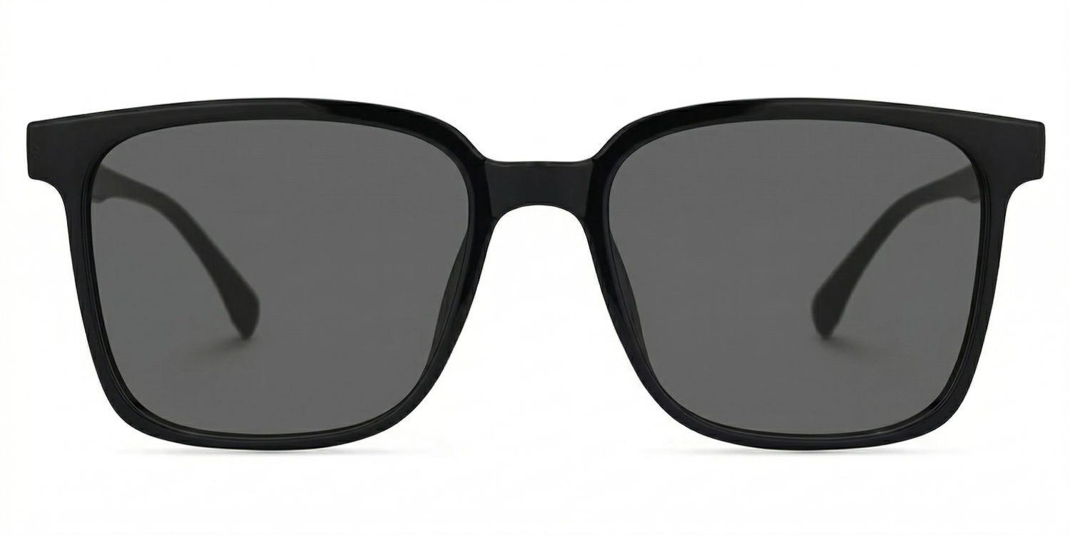 Contreras Tr90 Black Square Frame Sunglasses | ZEELOOL0