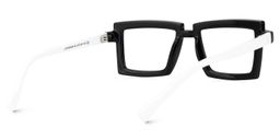 Zephyr Black Rectangle Glasses4