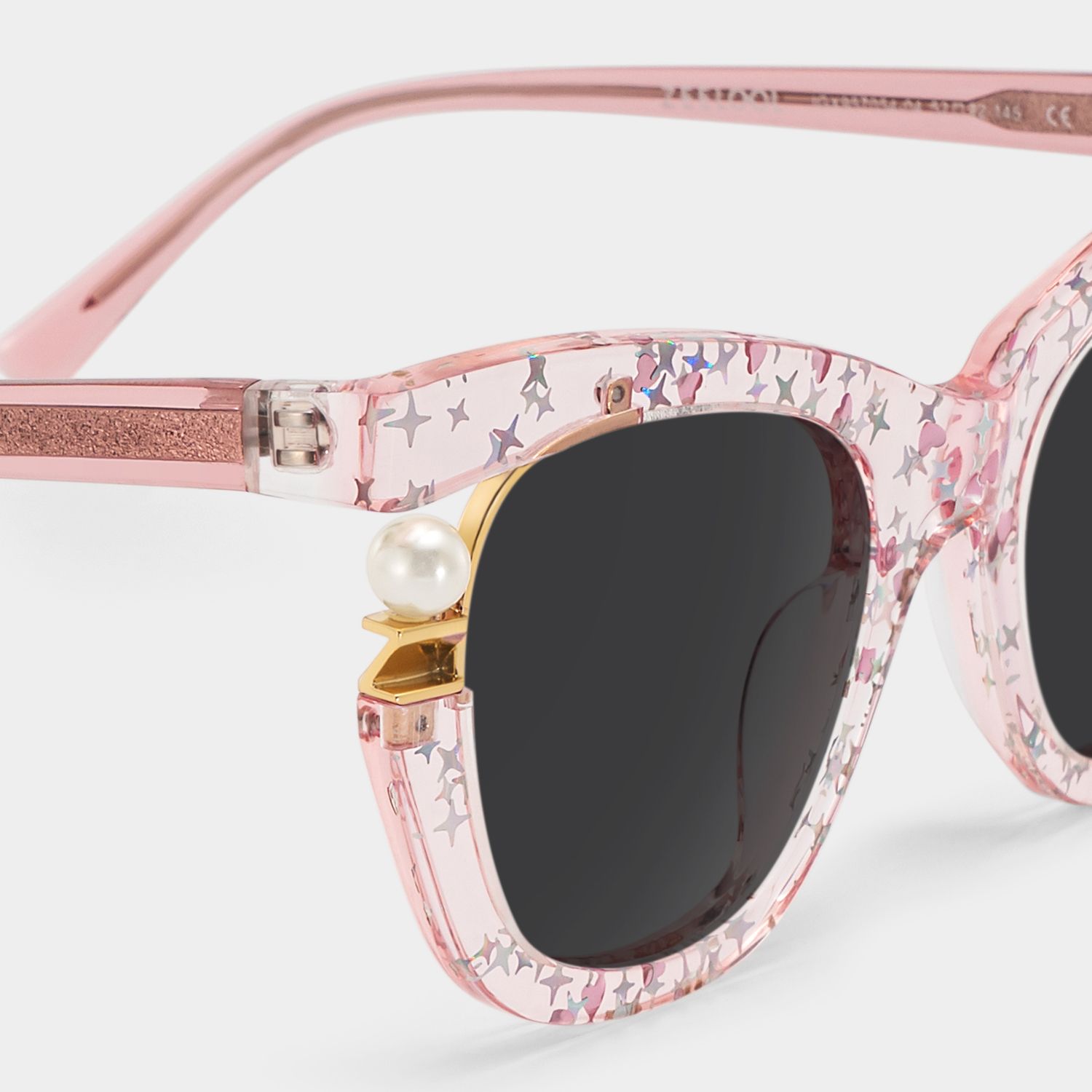 Pearl Pink Cat Eye Sunglasses to Frame Your Face | ZEELOOL4