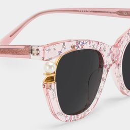 Pearl Pink Cat eye Sunglasses4