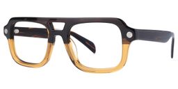Ismail Two-Tone Aviator Glasses1