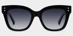 Stella Black Butterfly Sunglasses0