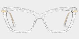 Juliet Clear Rectangle Glasses1