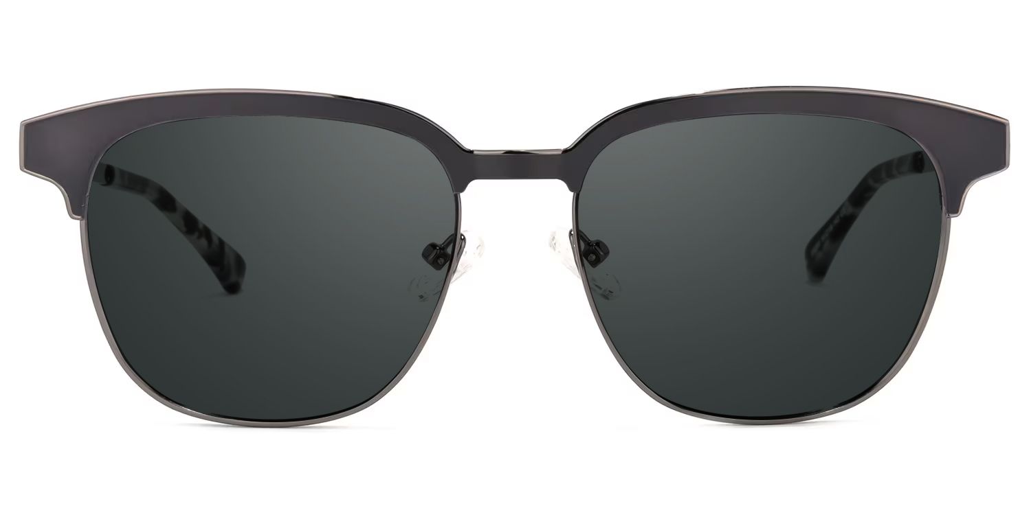 Wren Dark-Gray Browline Sunglasses to Frame Your Face | ZEELOOL0