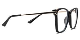 Tricee Black Square Glasses4