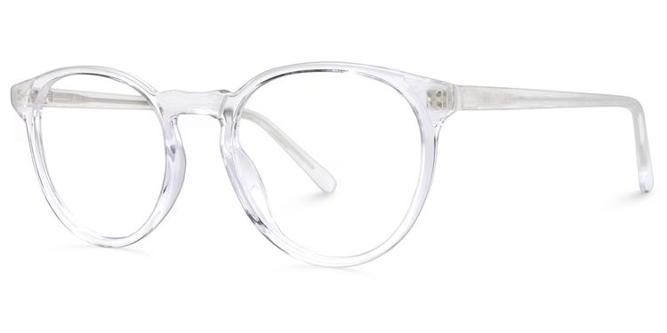 Kasey Clear Round Glasses