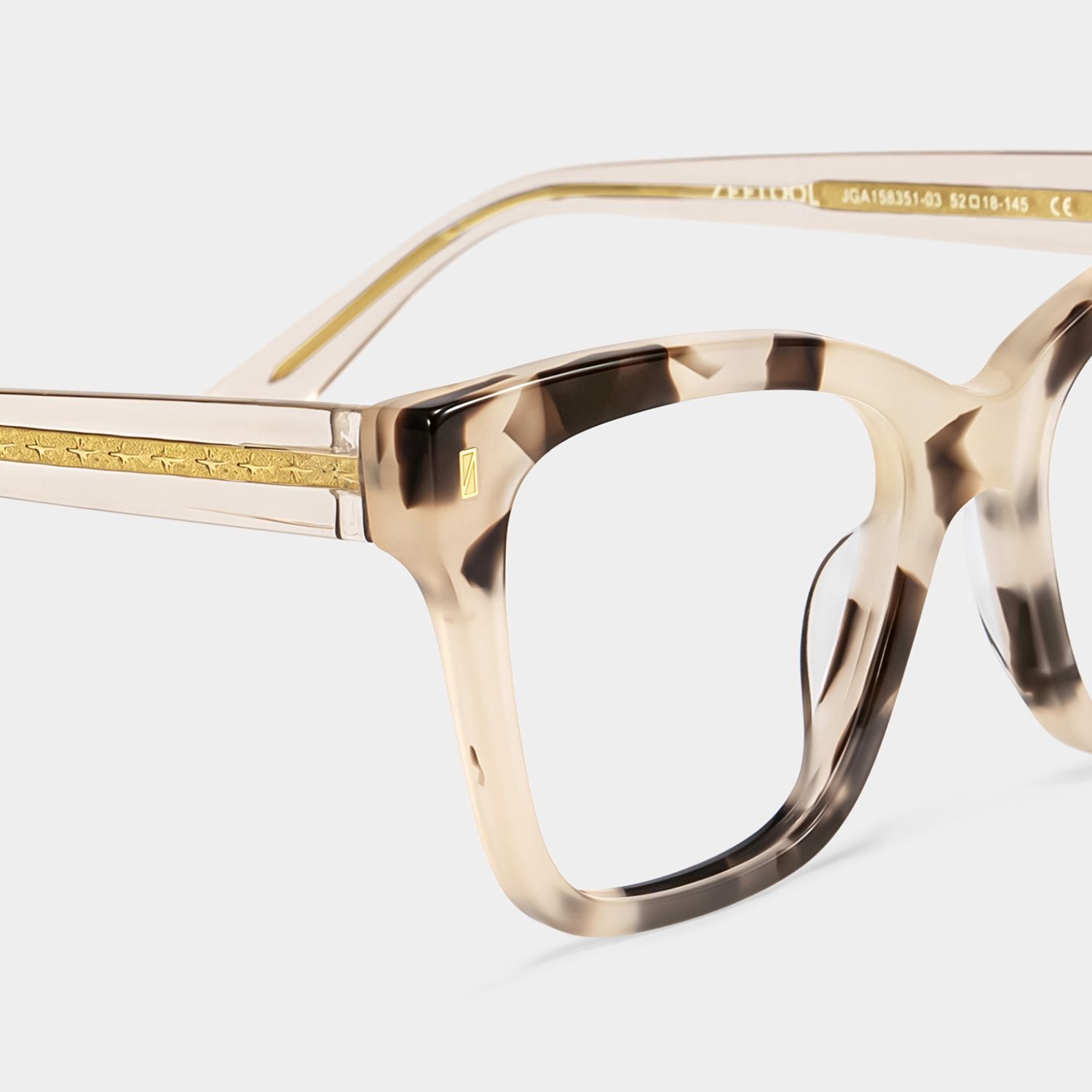 Square Tortoise Eyeglasses Rory Acetate Frame Glasses4