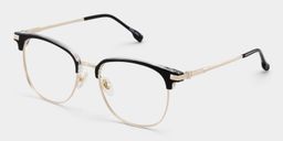 Naranjo Black Browline Glasses3