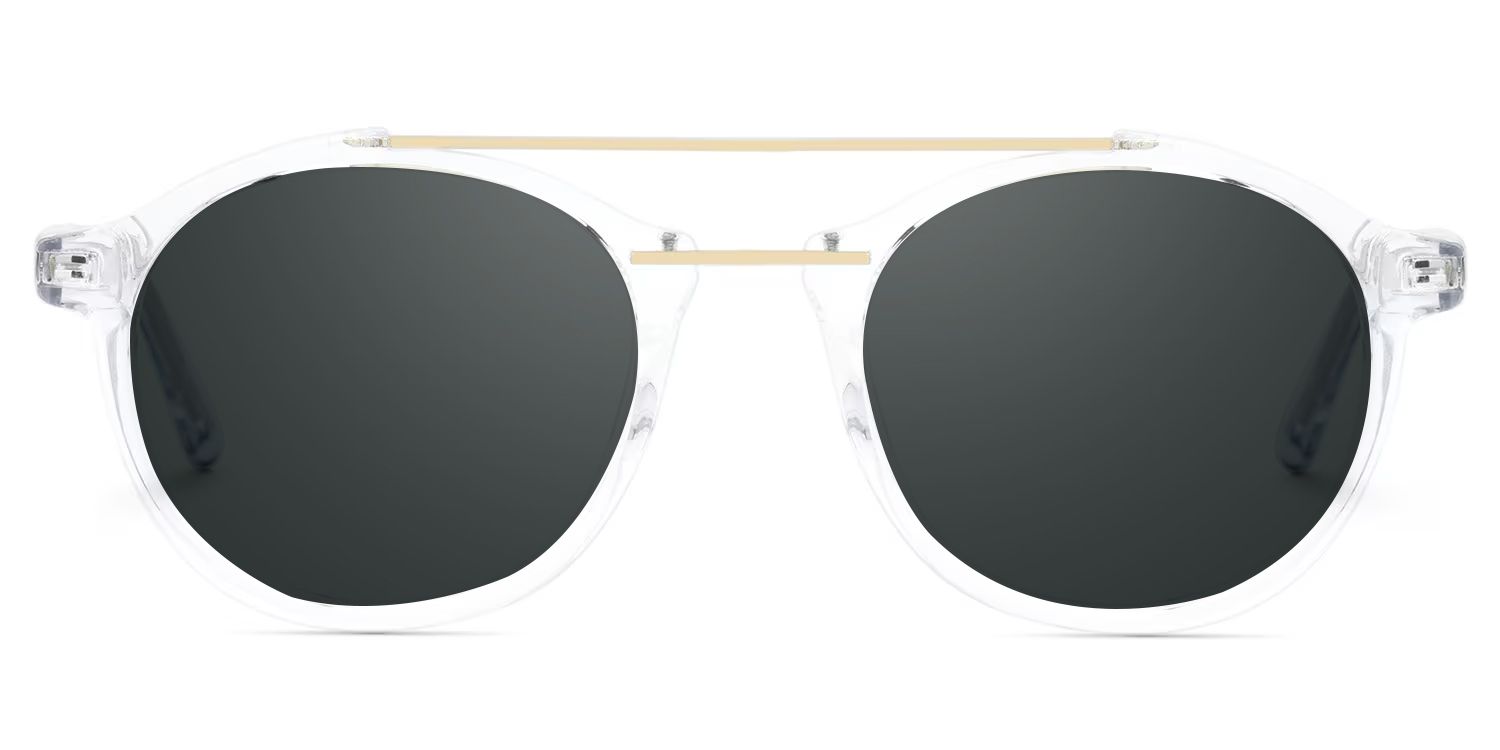 Lee Round Clear Prescription Sunglasses | ZEELOOL0