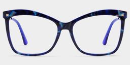Isaebella Blue-Tortoise Butterfly Glasses0
