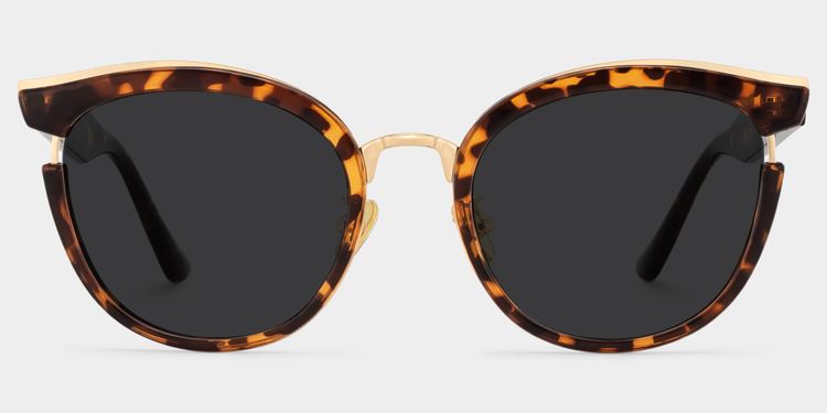 Laraine Tortoise Cat eye Sunglasses