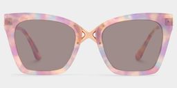 Darlyn Pink Cat eye Sunglasses0