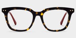 Angela Tortoise Square Glasses1
