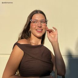 Reese Clear Square Glasses7
