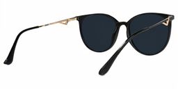 Chanty Black Round Sunglasses3