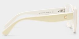 Rosie Cream White Butterfly Glasses4