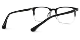 Martinez Black Square Glasses6