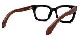 Sam Black Rectangle Glasses3