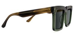 Moreland Green Rectangle Sunglasses2
