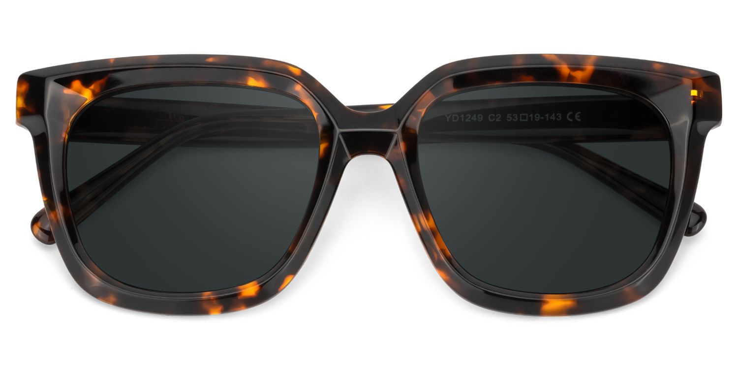 Lark Square Tortoise Sunglasses for Women & Men | ZEELOOL1
