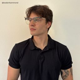 Cleo Black Browline Glasses8