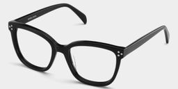 Scarlett Black Square Glasses3