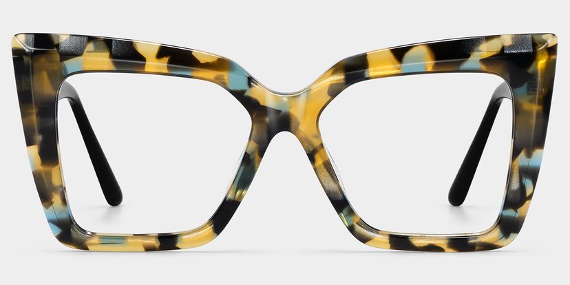 Thiline Tortoise Square Glasses