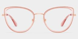 Celine Pink Cat eye Glasses1