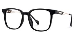 Chloe Black Square Glasses3